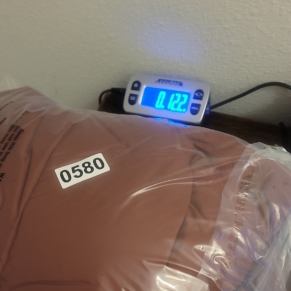 Lands End Men Down Feather Puffer Vest Size L Snap Button Pocket Outdoor Quilted - Picture 10 of 11